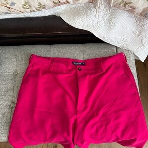 Chaps Mens Hot Pink Tailored Shorts